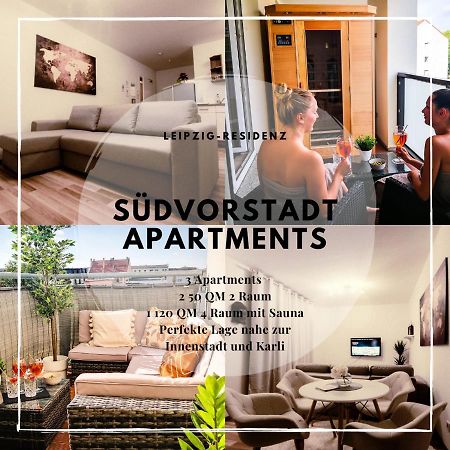 Leipzig Residenz - Suedvorstadt Apartments Luaran gambar
