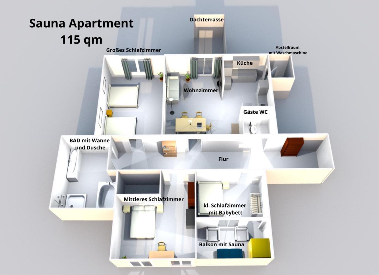 Leipzig Residenz - Suedvorstadt Apartments Luaran gambar